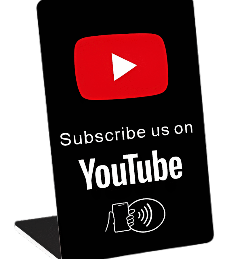 YouTube – Subscribe – Stand